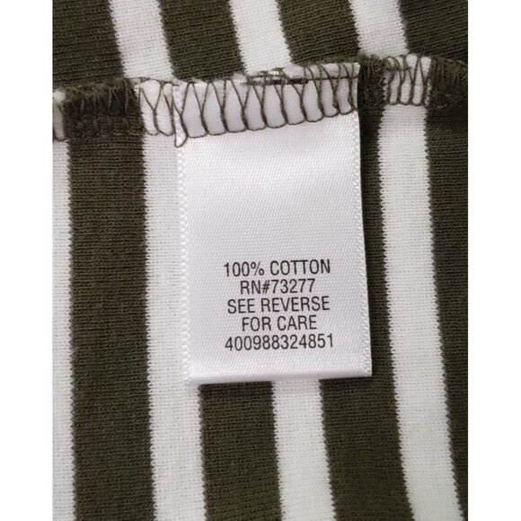 Croft & Barrow Womens Square Neck Top Size 2X Green Preppy Capsule Casual Earthy - Picture 4 of 9